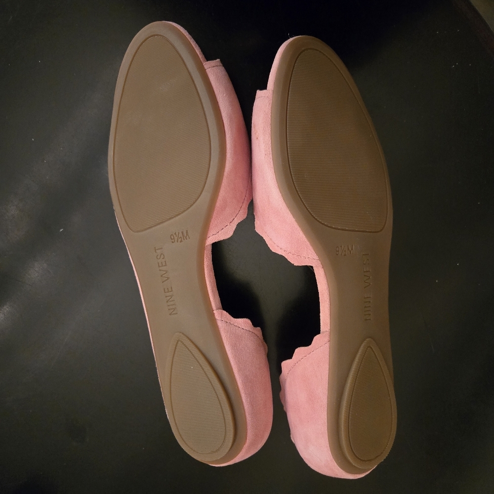 Nine West Pink Suede Flats - Picture 6 of 7